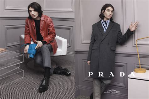 ezra miller prada 2013|Prada Menswear Autumn Winter 2013 Campaign .